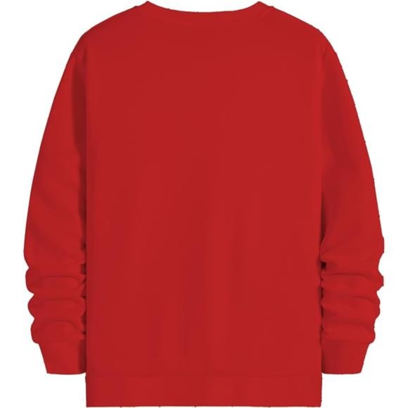 Men's Christmas Sweatshirt Crewneck Sweater Long Sleeve Pullover NWT RED - Picture 2 of 3